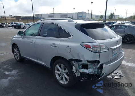 2012 Lexus Rx 350 z USA, uszkodzony, nr VIN 2T2ZK1BA2CC083594